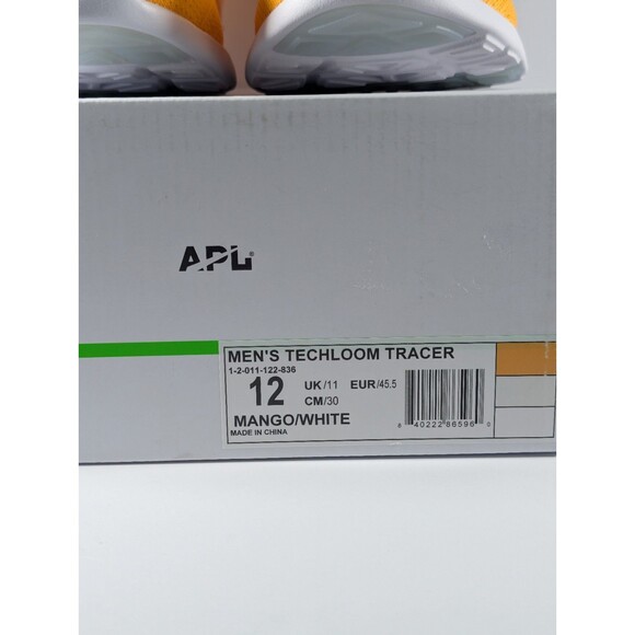 APL TechLoom Tracer Mens Size 12 Mango Yellow Comfort Running Shoes NEW In Box main image 7
